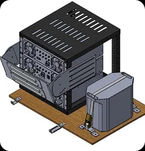 3D Airborne SAR sensor system